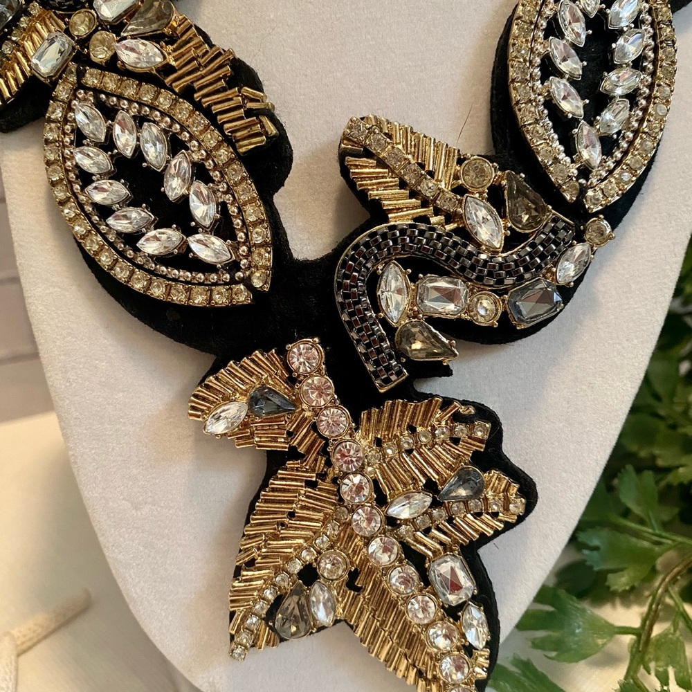 Multi Media Statement Necklace - image 6